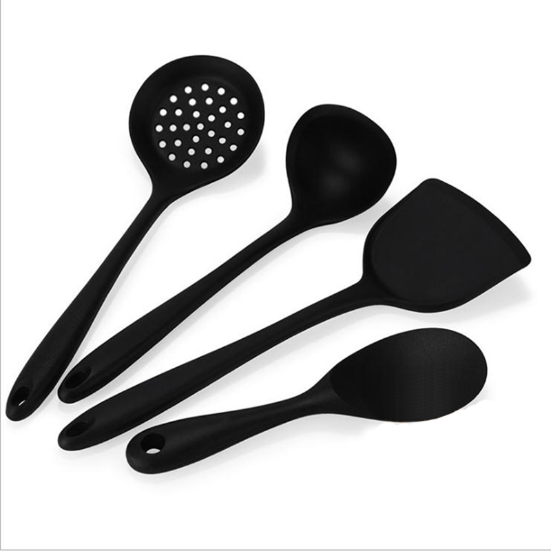 Prezzo di fabbrica 4 pezzi strumenti di cottura Accessori per gli utensili da cucina in silicone in silicone